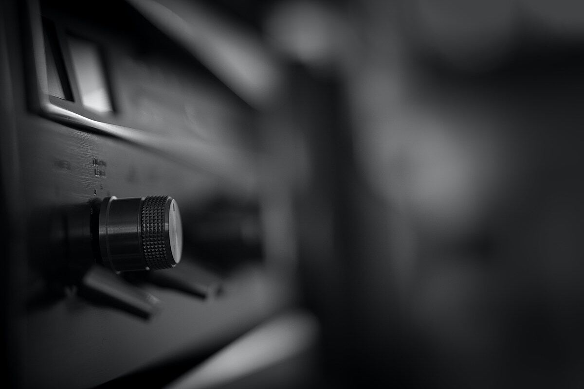 Dial de una radio antigua